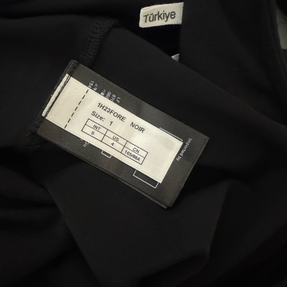 ba&sh Forever Cutout Racerback Bodysuit Black Size Small - Picture 8 of 12